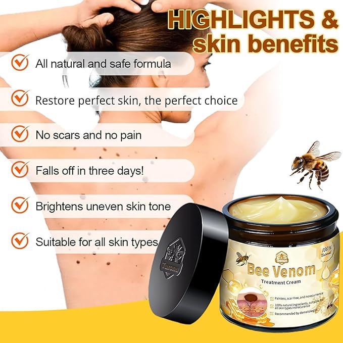Bee Venom Skin Treatment Cream (2PCS) – Maximum Strength Repair for All Skin Types
