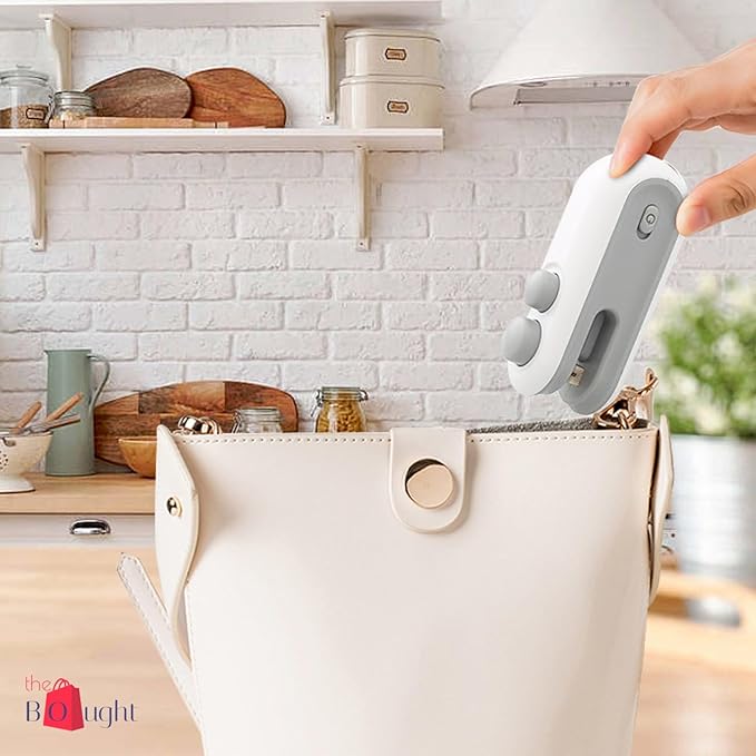 Portable Mini Sealing Machine 2 in 1 USB Rechargeable Magnetic Heat Sealing