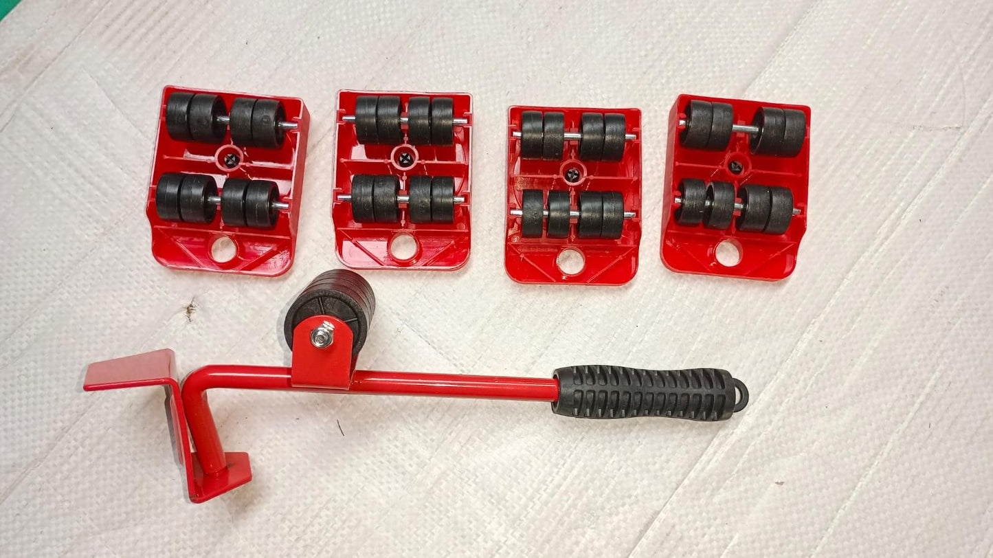 Furniture Lifter Mover Tool Set Heavy Duty with Wheel Pads