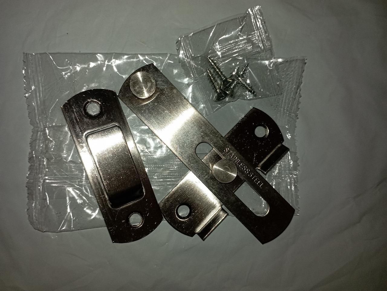 Stainless Steel Sliding Door Lock – Secure & Durable Latch Lock