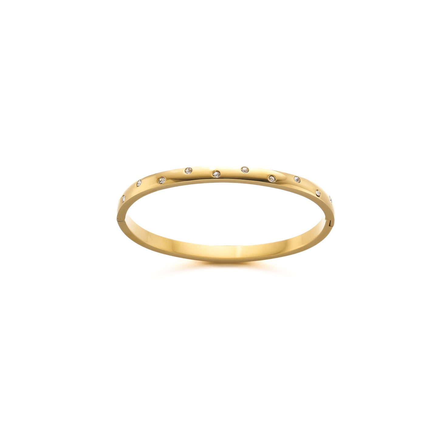 Niche Diamond-Embedded Starry Titanium Steel Bracelet