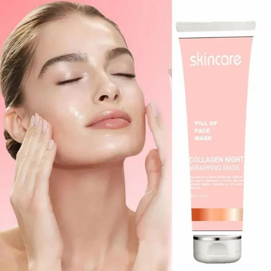 Korean Collagen Night Wrapping Peel-Off Mask (Pack of 2)