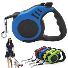 500 cm Dog & Cat Strap Leash – Multicolor, Strong & Tangle-Free