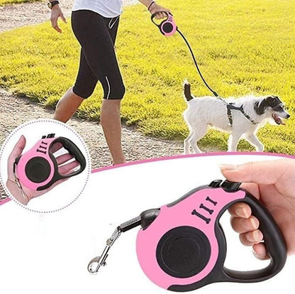 500 cm Dog & Cat Strap Leash – Multicolor, Strong & Tangle-Free