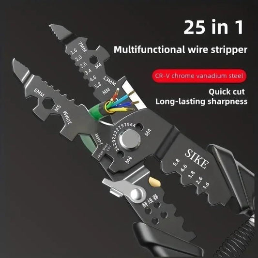 25-in-1 Wire Cutter Tool Kit