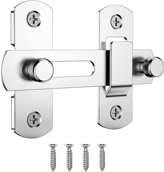 Stainless Steel Sliding Door Lock – Secure & Durable Latch Lock