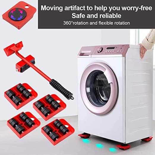 Furniture Lifter Mover Tool Set Heavy Duty with Wheel Pads