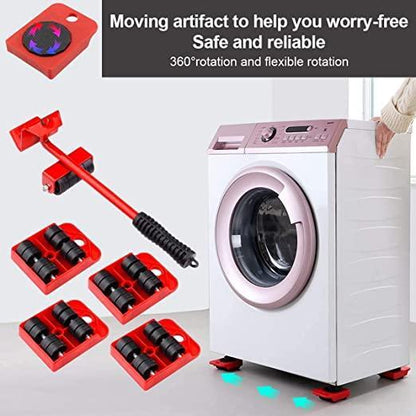 Furniture Lifter Mover Tool Set Heavy Duty with Wheel Pads