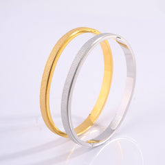 Titanium Steel Bracelet Starry Frosted Jewelry